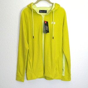 NWT Under Armour Women's Featherweight Fleece Full Zip Hoodie Size Large Stretch